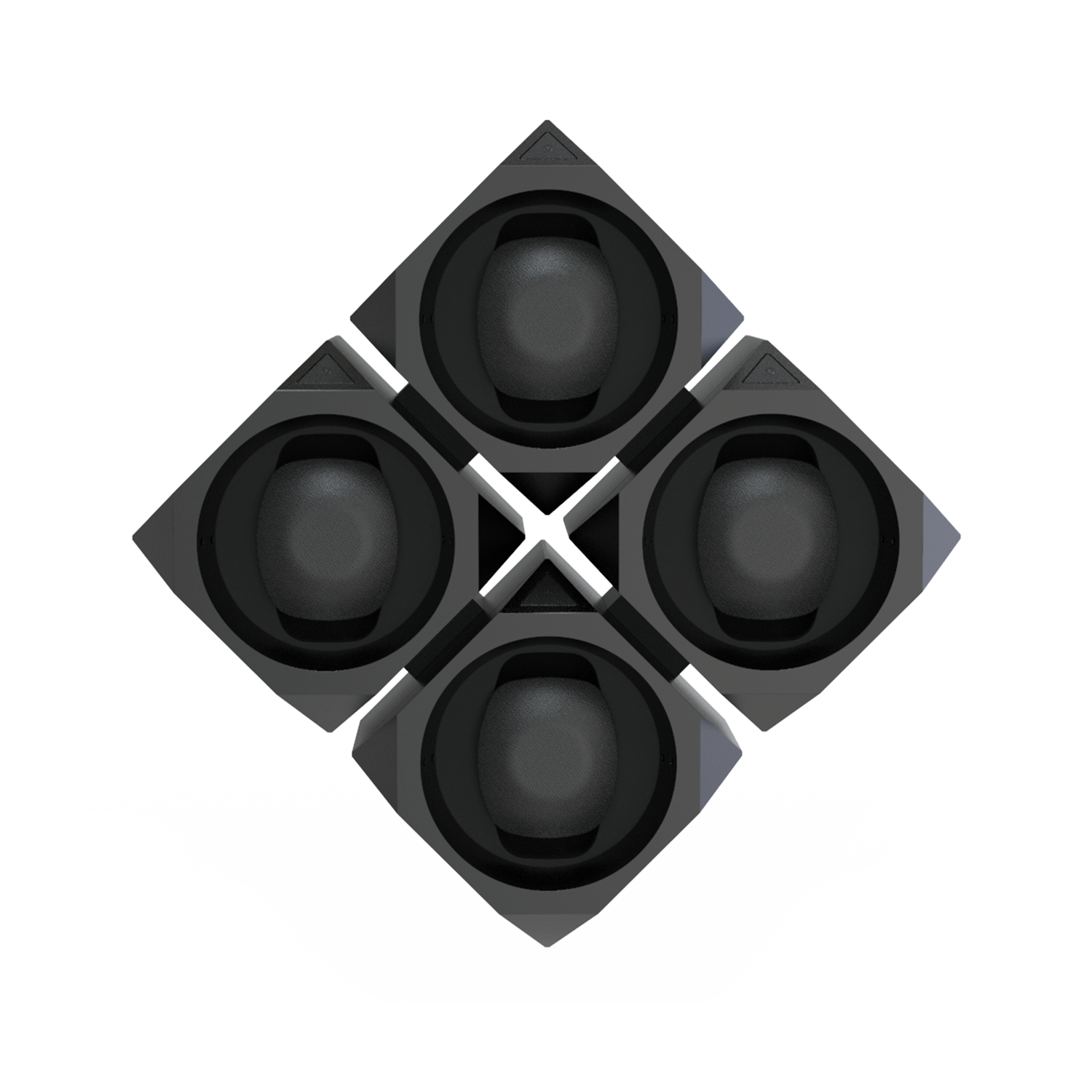 Time Machine watch winder wall 1 marble black aluminium four timepeace smart app