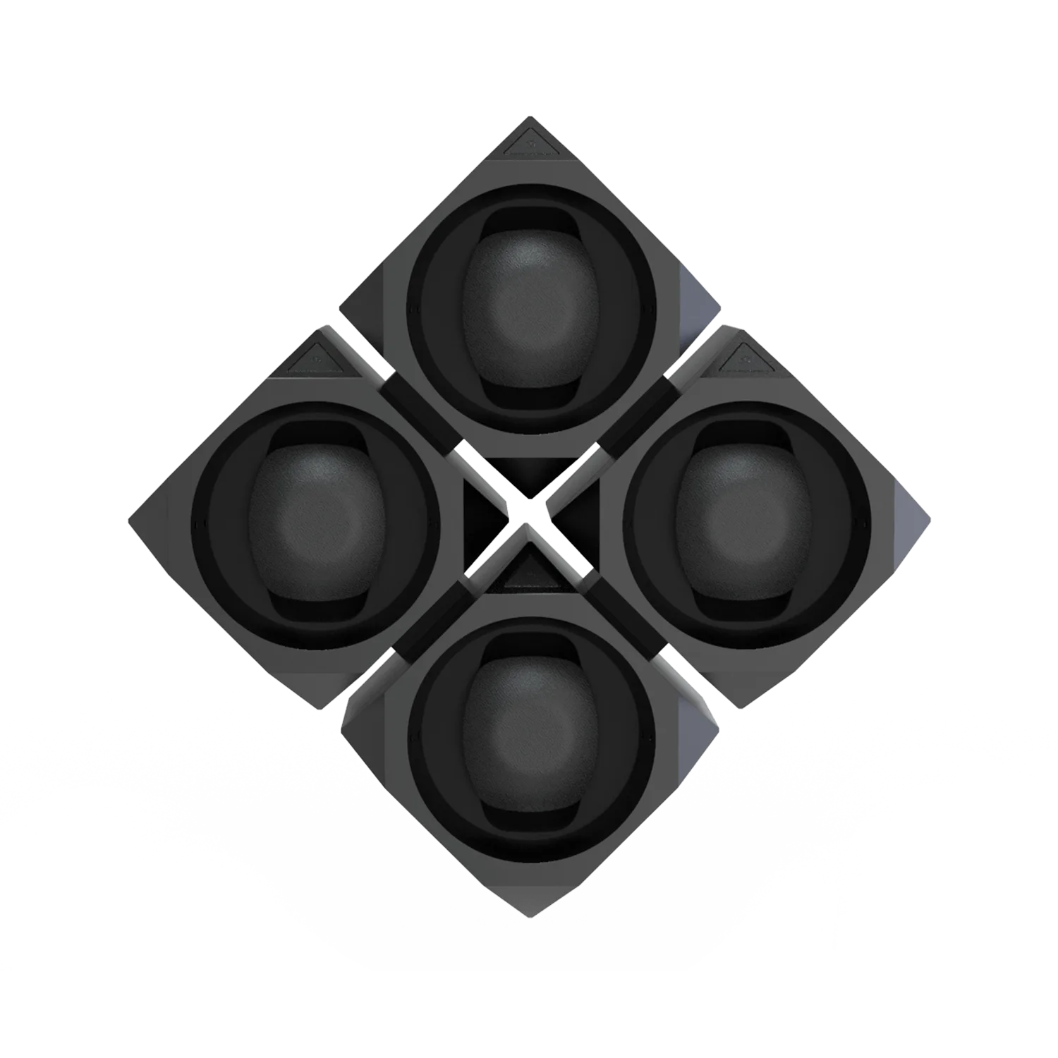 Time Machine watch winder wall 1 marble black aluminium four timepeace smart app