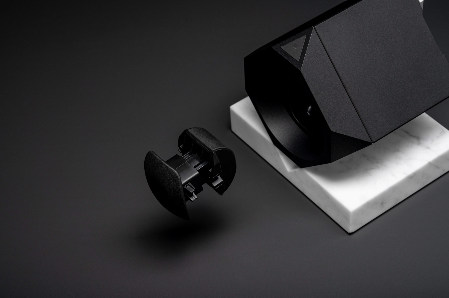Top view of a Single base watch winder by Time Machine Winders
