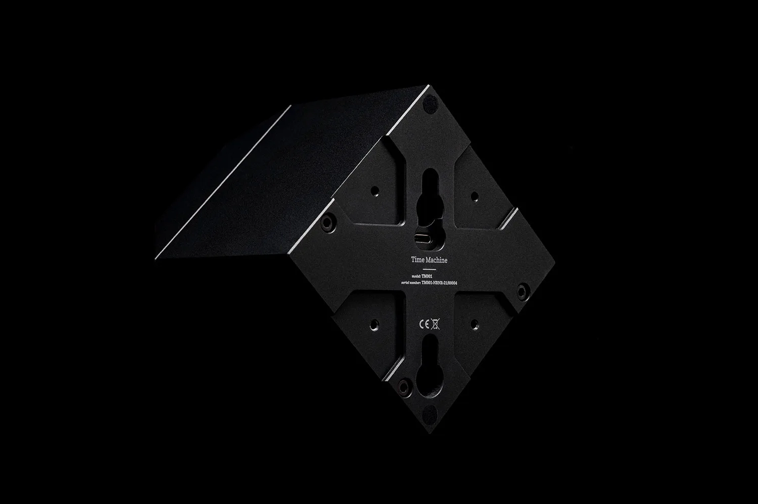 Side view of a Single base watch winder by Time Machine Winders